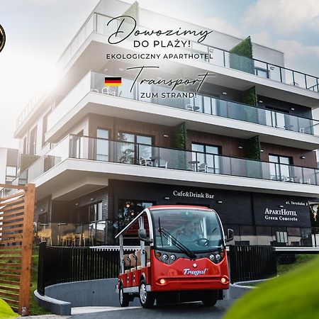 Aparthotel Green Concrete - Eko-Bus Na Plaze, Rowery I Masaze Свіноуйсьце Екстер'єр фото